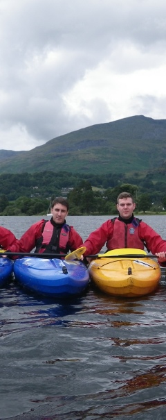 kayaking stag parties and hen parties. Lake District activities.